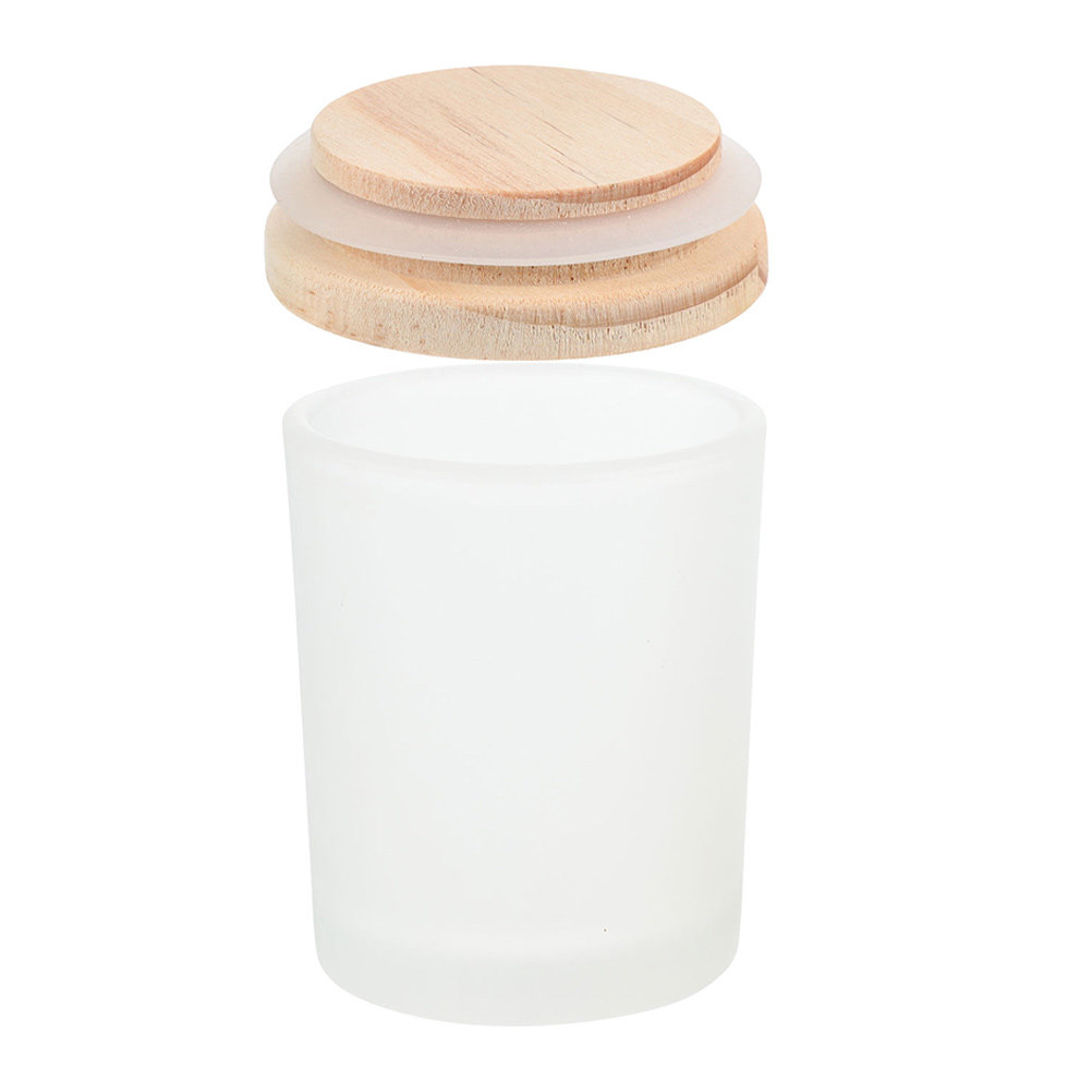 Thick Glass Making Jar with Ru - Candle Making Jars With Lids 评论和价格