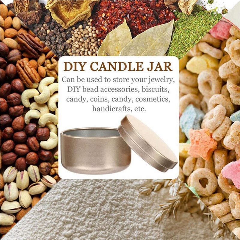 AT43-72 Pcs Candle Jar Decorat - Candle Making Jug 评论和价格