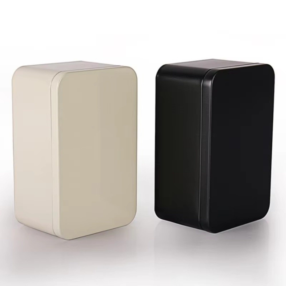 New Solid Color Tin Box Tinpla - Tin Container Lid 评论和价格