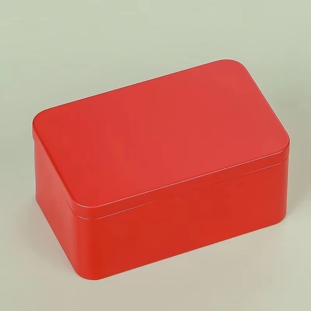 New Solid Color Tin Box Tinpla - Tin Container Lid 评论和价格