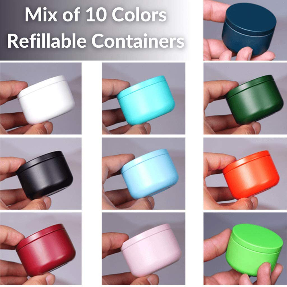 Tea Can with Airtight Lids Tin - Tin Container Lid 评论和价格
