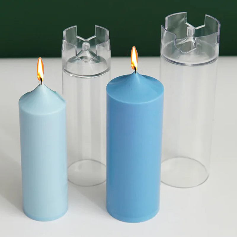 3D Spire Cylinder Candle Mold  - Candle Making Kits 评论和价格