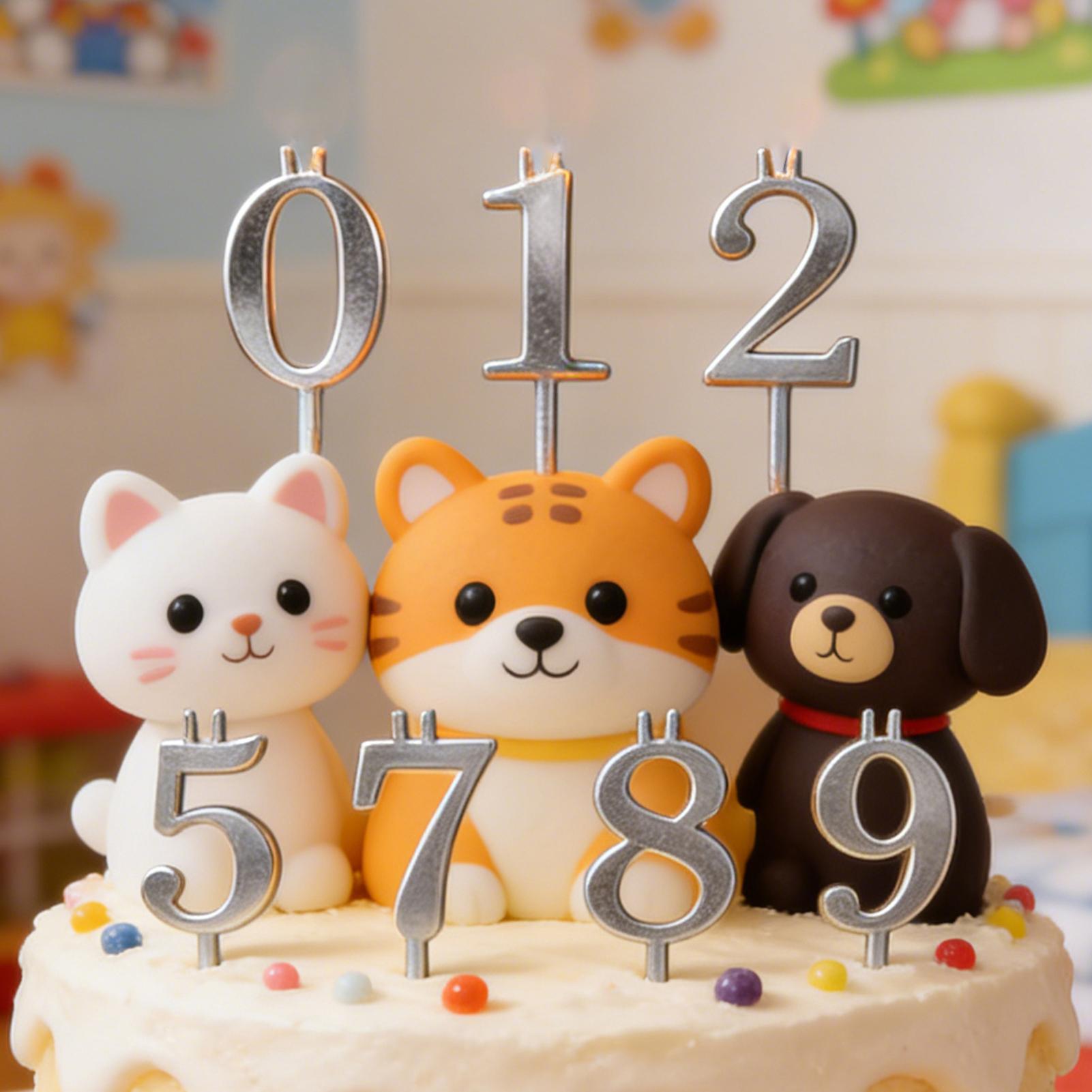 10pcs 0-9 Number Cake Toppers  - Candle Making Tutorial 评论和价格